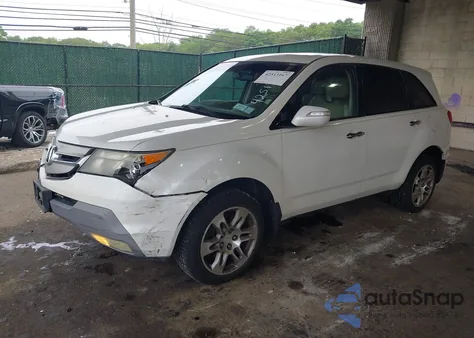 2008 Acura Mdx Technology Package из США, поврежденный, VIN 2HNYD28318H539200